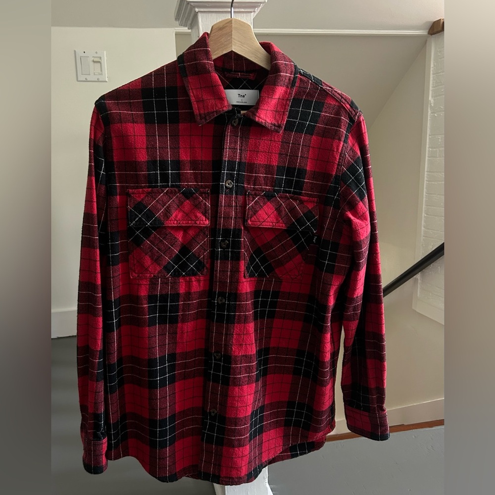 Aritzia TNA Plaid Shirt